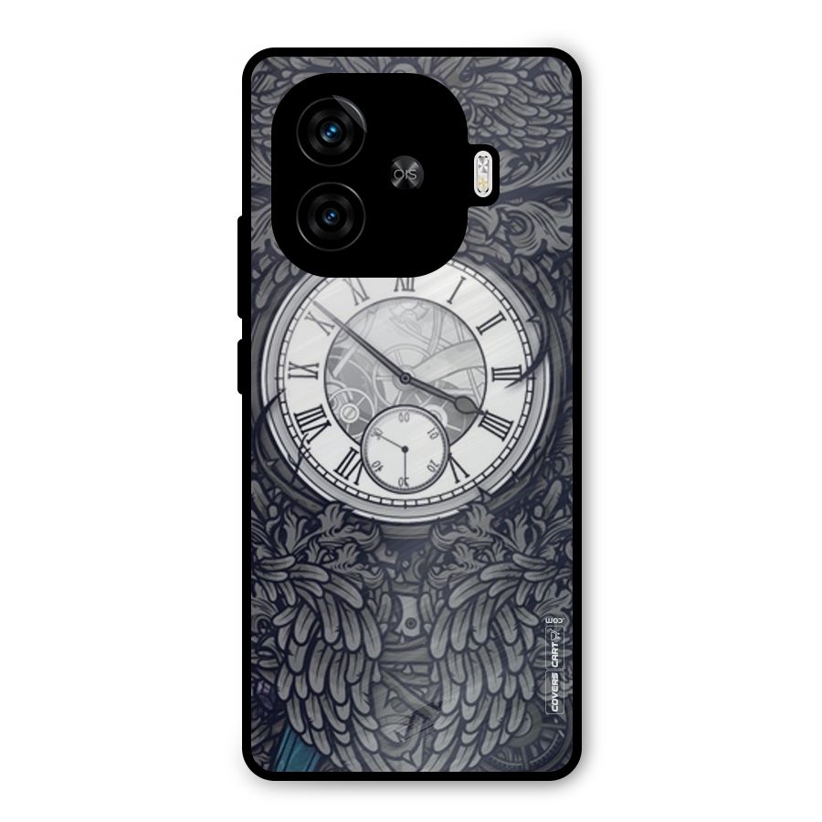 Artsy Wall Clock Metal Back Case for iQOO Neo 10R