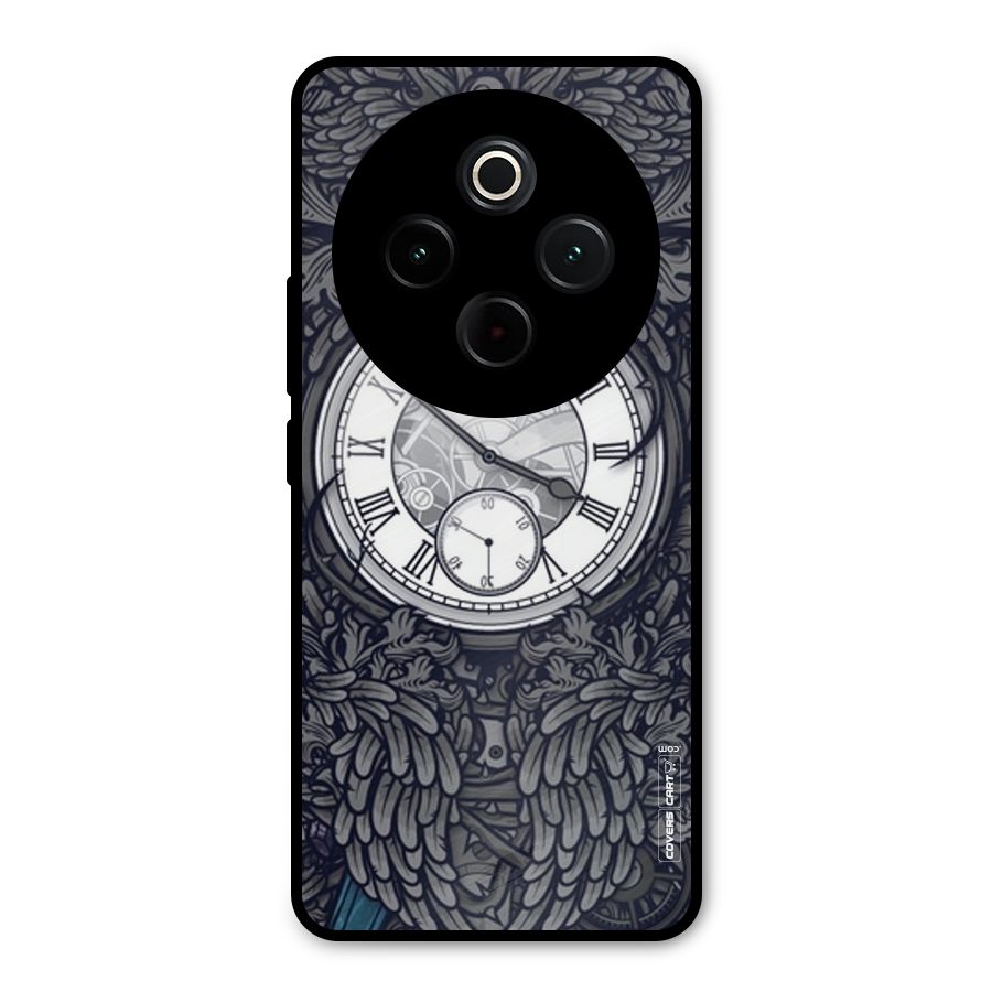 Artsy Wall Clock Metal Back Case for iQOO Z10