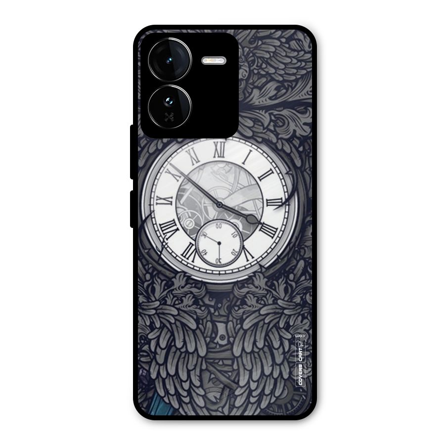 Artsy Wall Clock Metal Back Case for iQOO Z9
