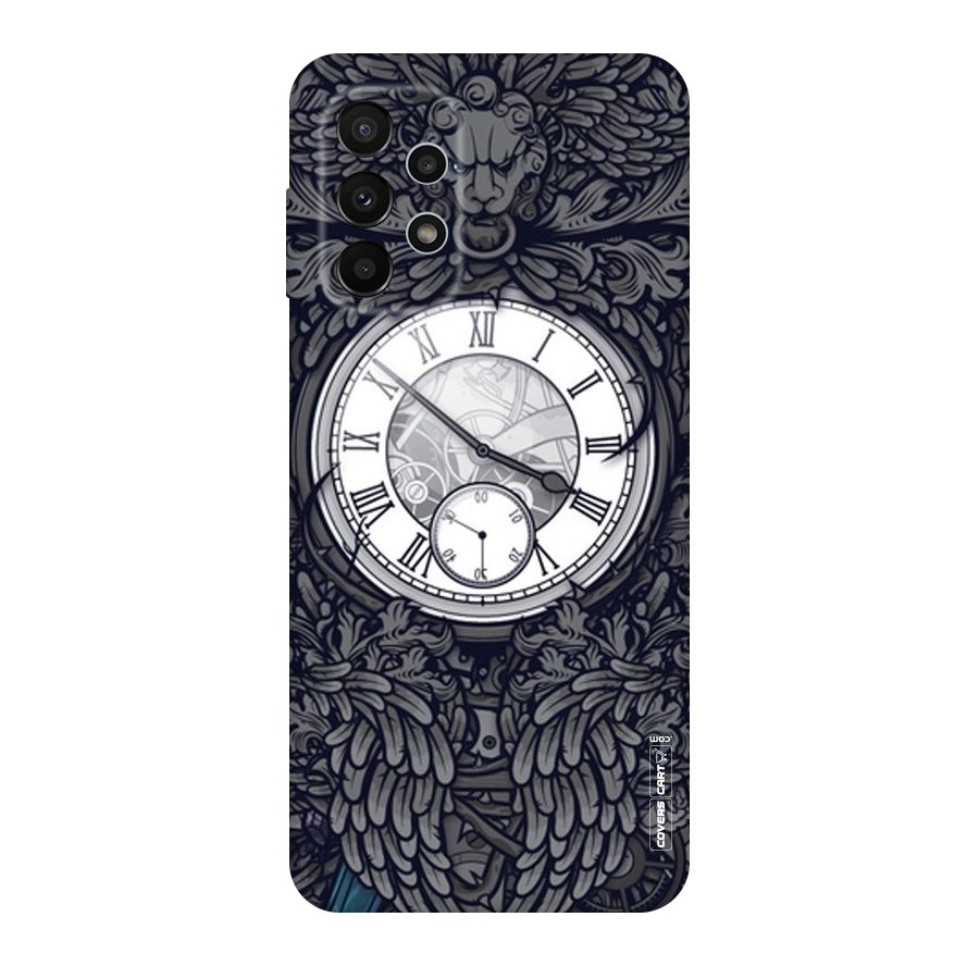 Artsy Wall Clock Original Polycarbonate Back Case for Galaxy A23