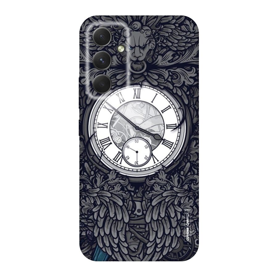Artsy Wall Clock Original Polycarbonate Back Case for Galaxy A54