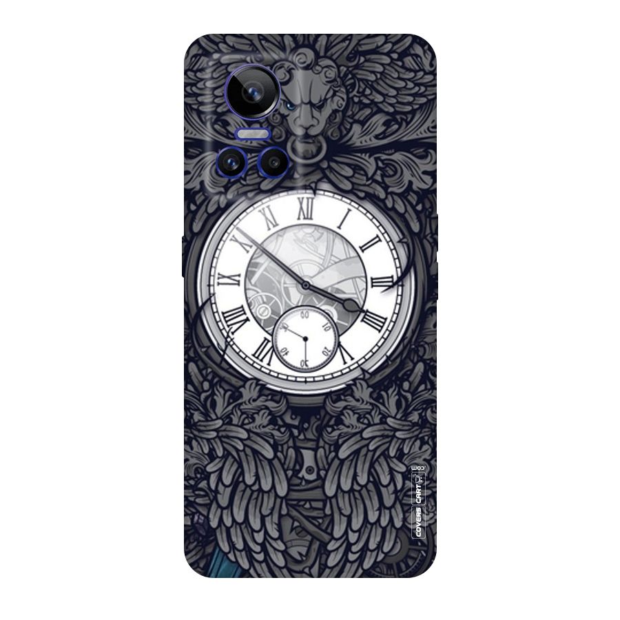 Artsy Wall Clock Original Polycarbonate Back Case for Realme GT Neo 3