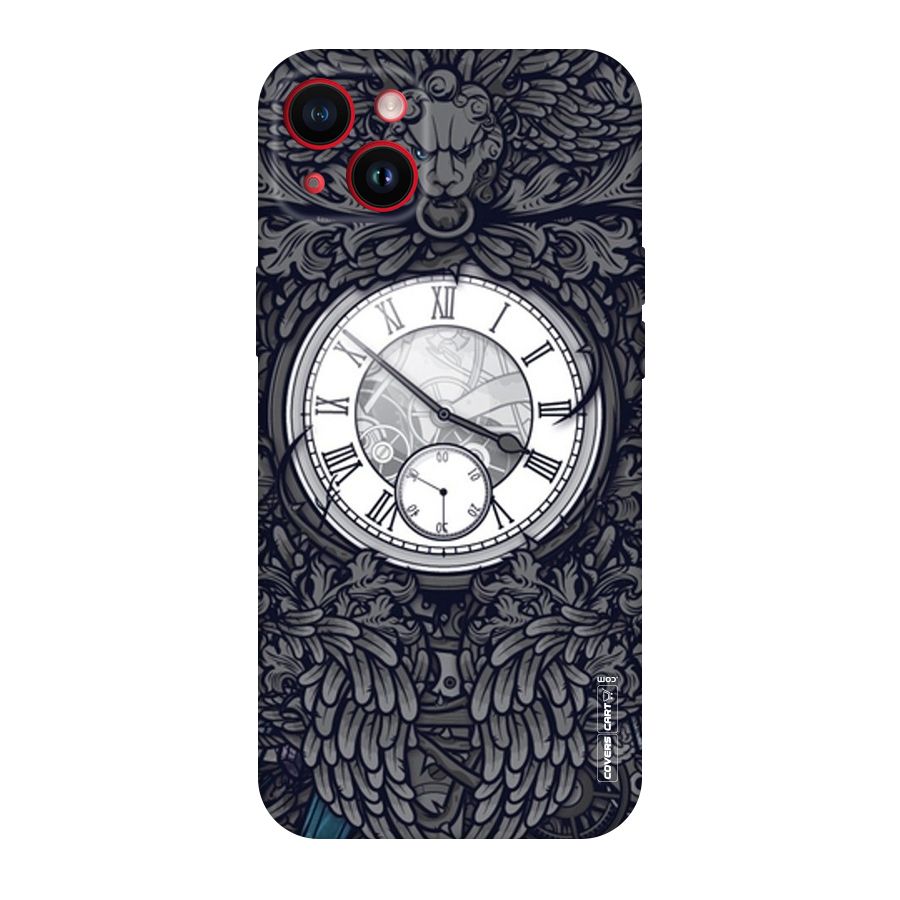 Artsy Wall Clock Original Polycarbonate Back Case for iPhone 14 Plus