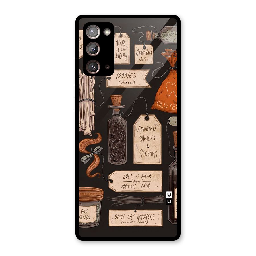Asorted Shreks Glass Back Case for Galaxy Note 20