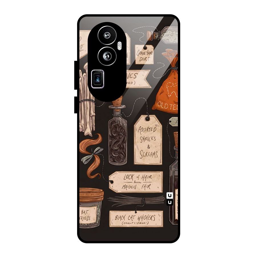 Asorted Shreks Glass Back Case for Oppo Reno10 Pro Plus