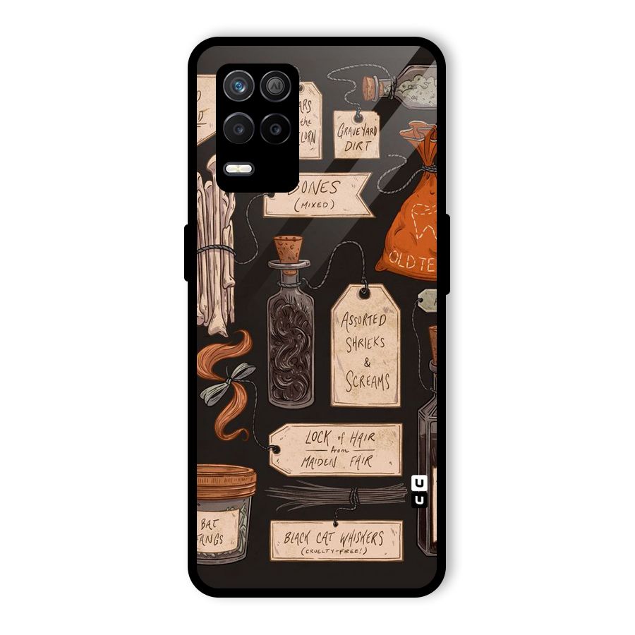 Asorted Shreks Glass Back Case for Realme 8s 5G