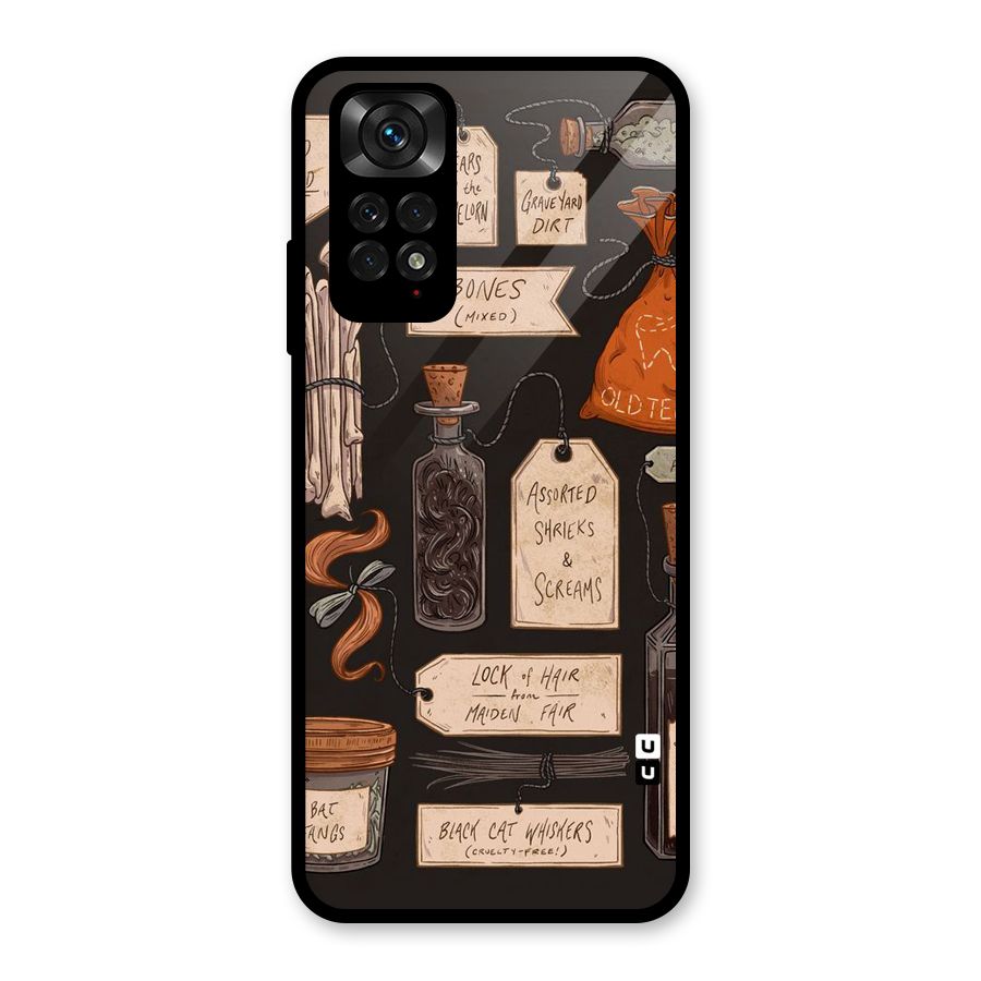 Asorted Shreks Glass Back Case for Redmi Note 11S
