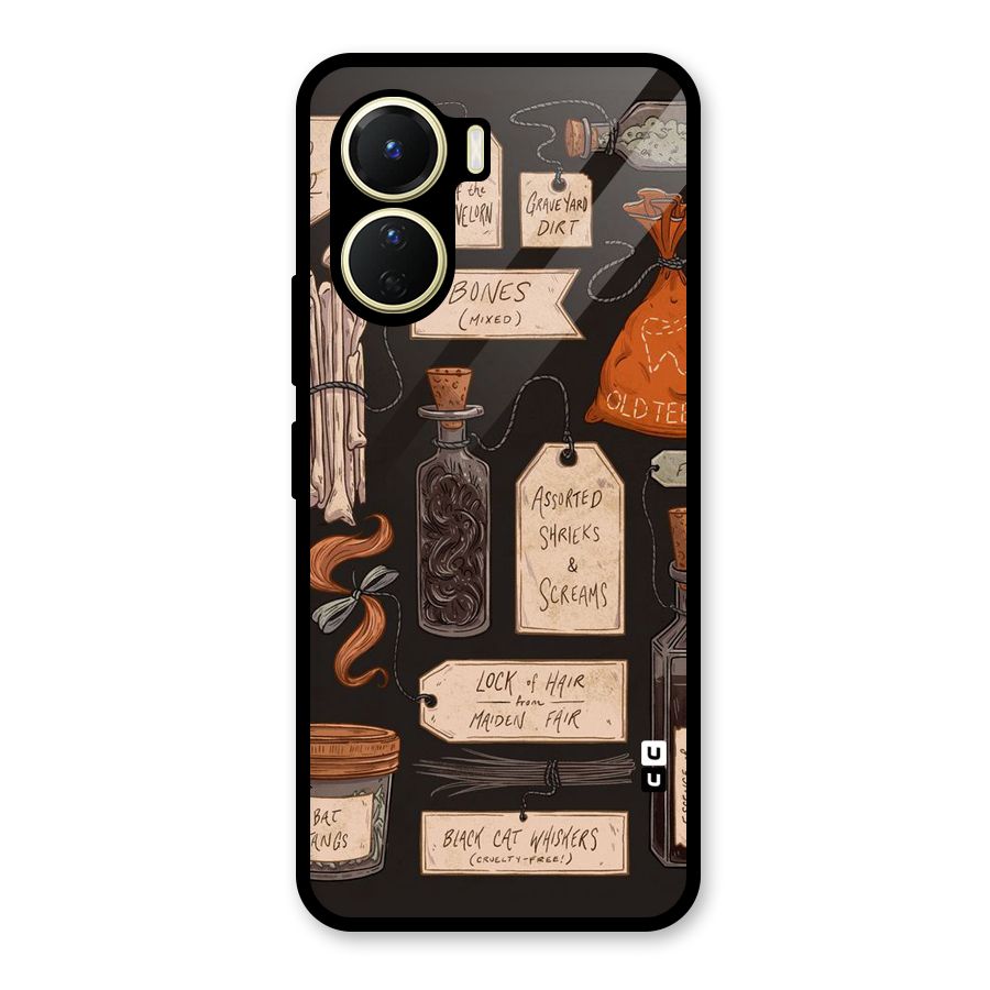 Asorted Shreks Glass Back Case for Vivo Y16