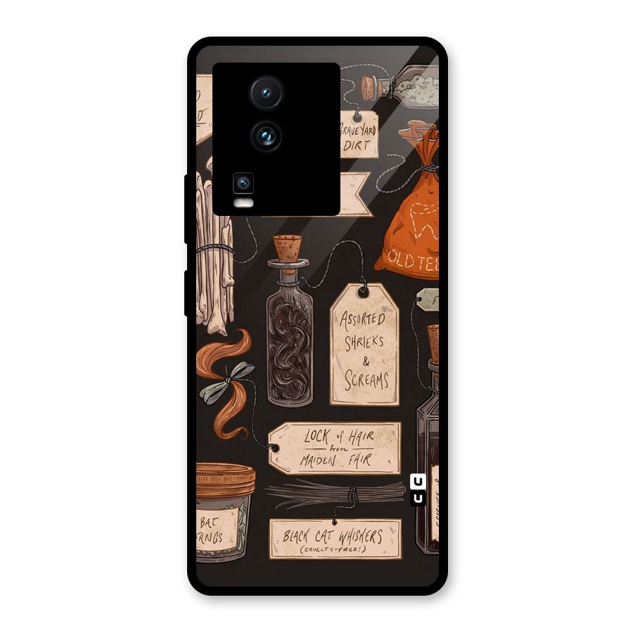 Asorted Shreks Glass Back Case for Vivo iQOO Neo 7