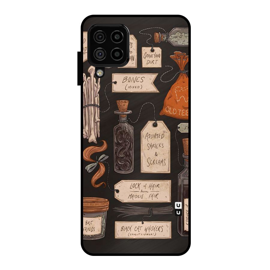 Asorted Shreks Metal Back Case for Galaxy A22 4G
