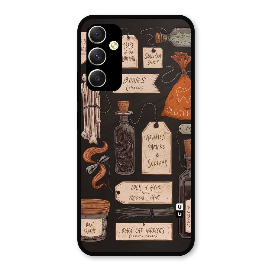 Asorted Shreks Metal Back Case for Galaxy A34