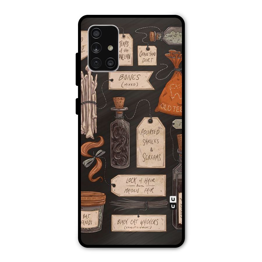 Asorted Shreks Metal Back Case for Galaxy A71