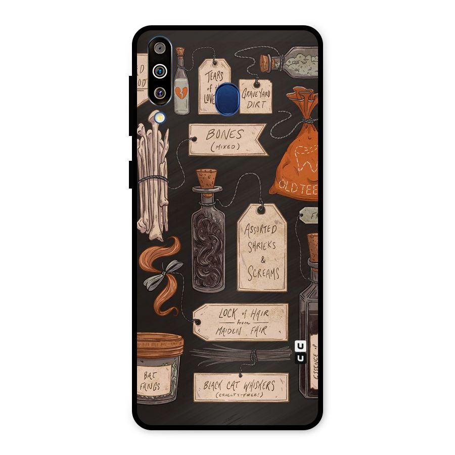 Asorted Shreks Metal Back Case for Galaxy M30