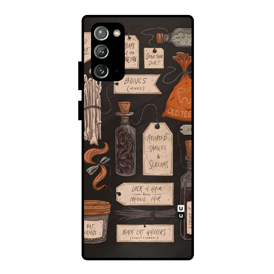 Asorted Shreks Metal Back Case for Galaxy Note 20