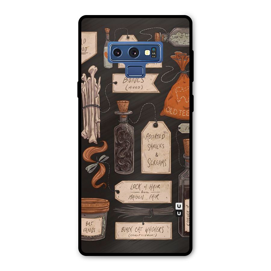 Asorted Shreks Metal Back Case for Galaxy Note 9