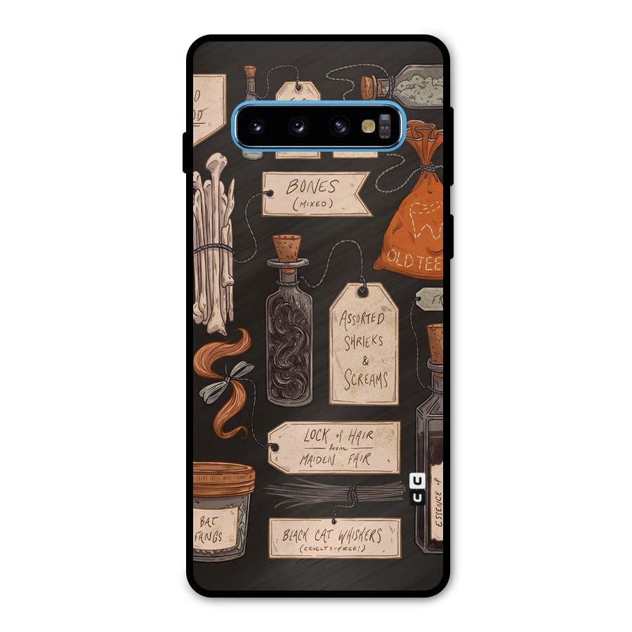 Asorted Shreks Metal Back Case for Galaxy S10