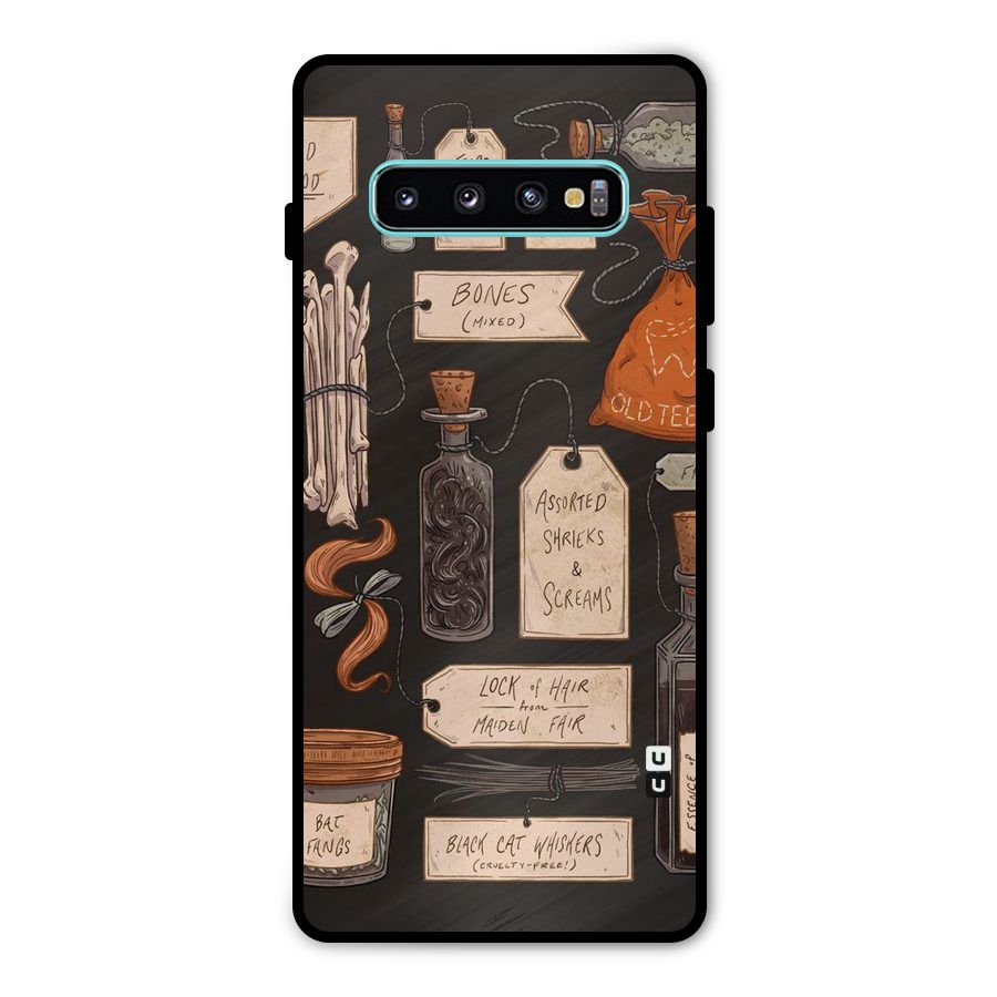 Asorted Shreks Metal Back Case for Galaxy S10 Plus