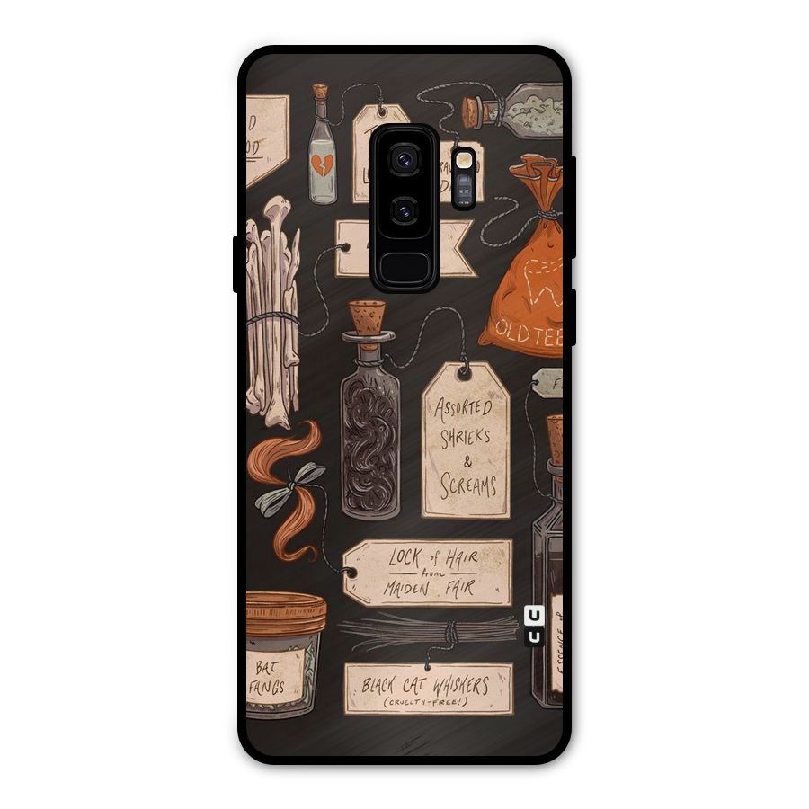 Asorted Shreks Metal Back Case for Galaxy S9 Plus