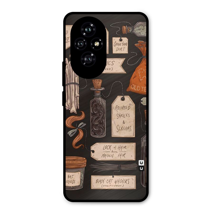 Asorted Shreks Metal Back Case for Honor 200