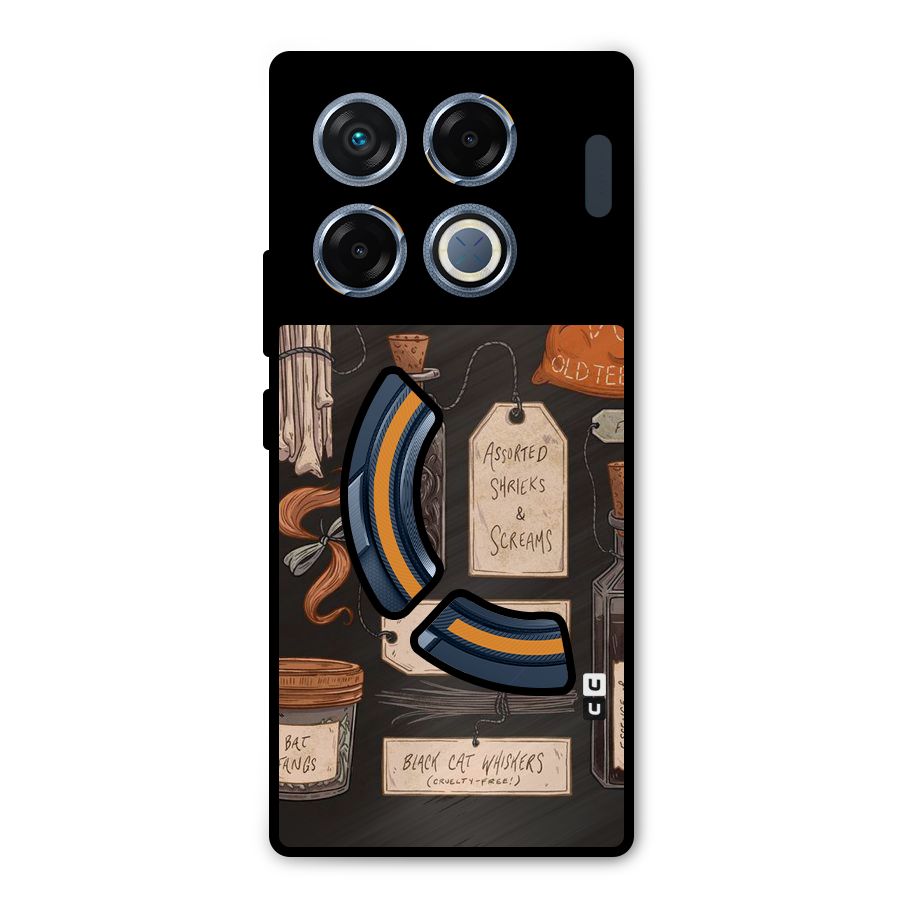 Asorted Shreks Metal Back Case for Infinix GT 20 Pro