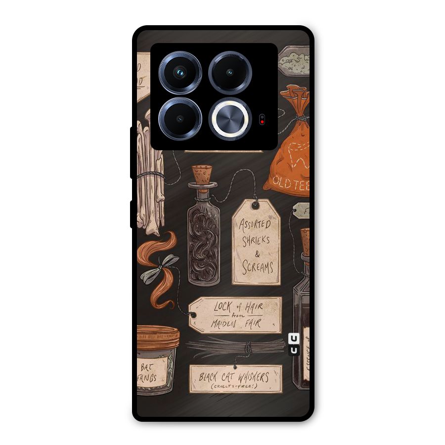 Asorted Shreks Metal Back Case for Infinix Note 40 5G