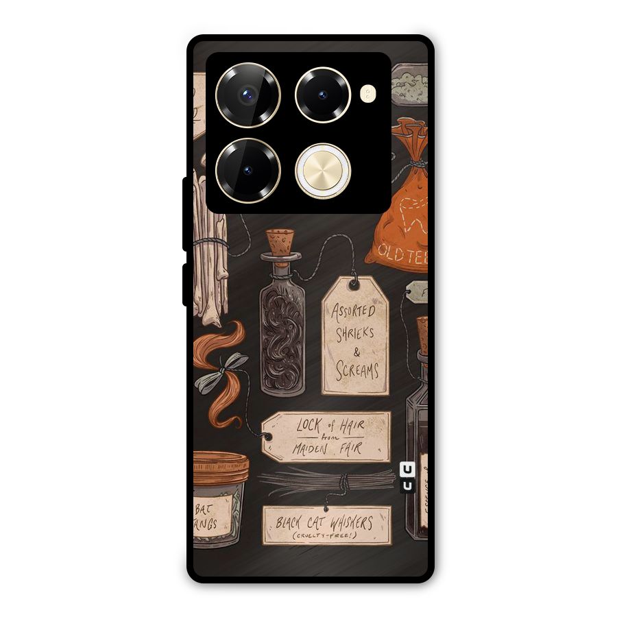 Asorted Shreks Metal Back Case for Infinix Note 40 Pro Plus