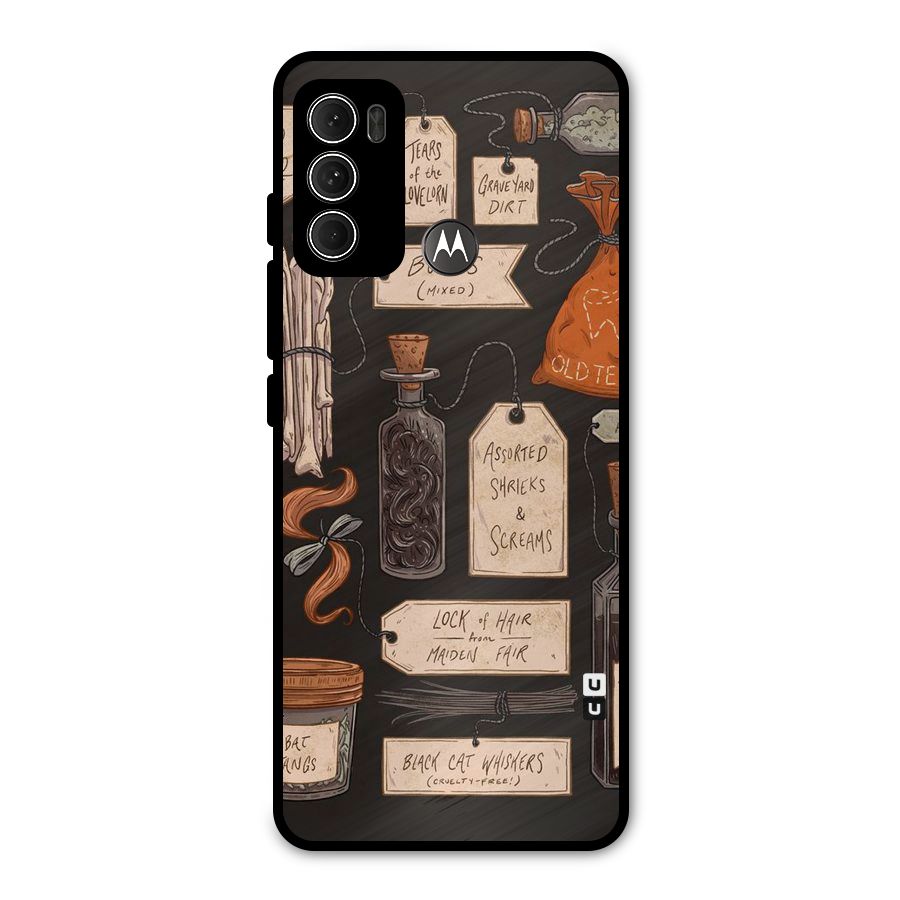 Asorted Shreks Metal Back Case for Moto G60