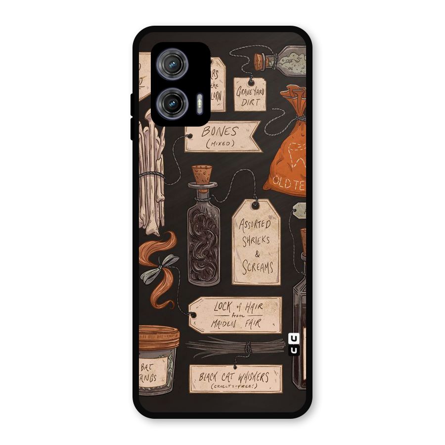 Asorted Shreks Metal Back Case for Moto G73