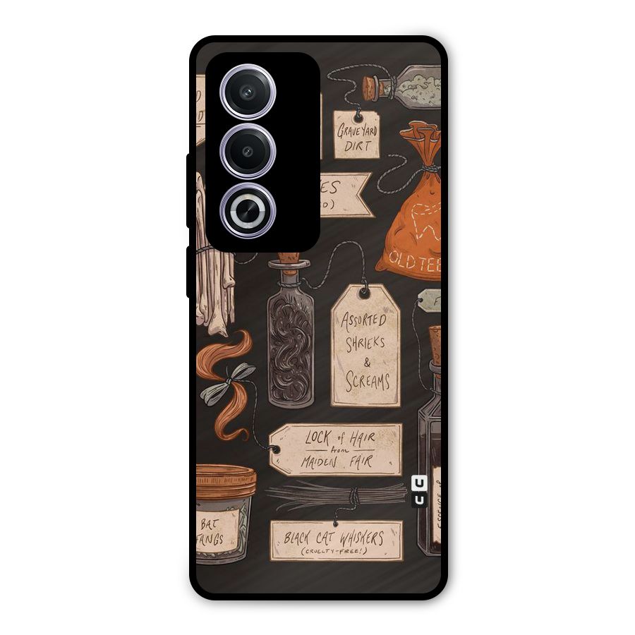 Asorted Shreks Metal Back Case for Oppo A3 Pro