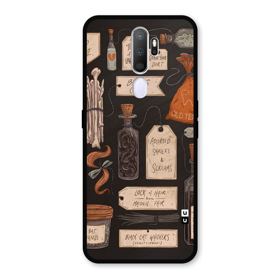 Asorted Shreks Metal Back Case for Oppo A9 (2020)