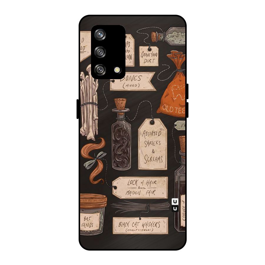 Asorted Shreks Metal Back Case for Oppo F19