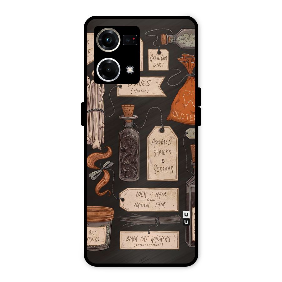Asorted Shreks Metal Back Case for Oppo F21s Pro 4G