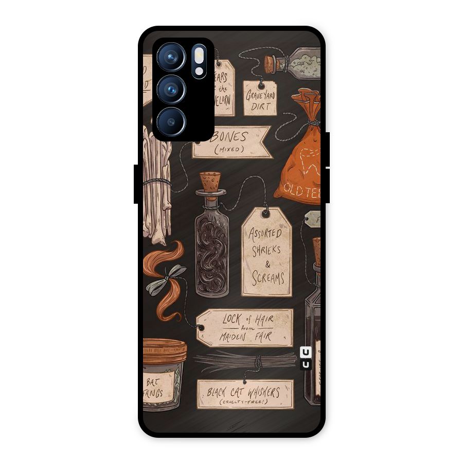Asorted Shreks Metal Back Case for Oppo Reno6 5G