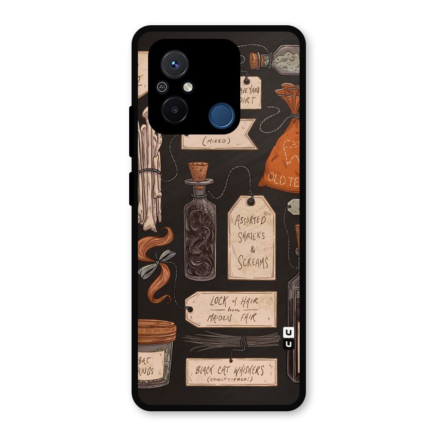 Asorted Shreks Metal Back Case for Poco C55