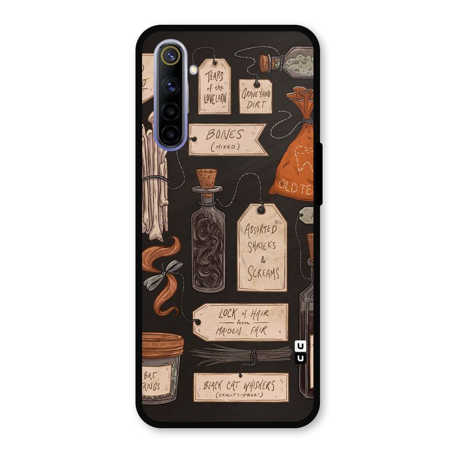 Asorted Shreks Metal Back Case for Realme 6