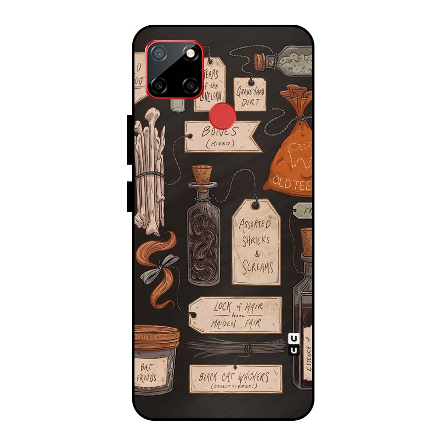Asorted Shreks Metal Back Case for Realme C12