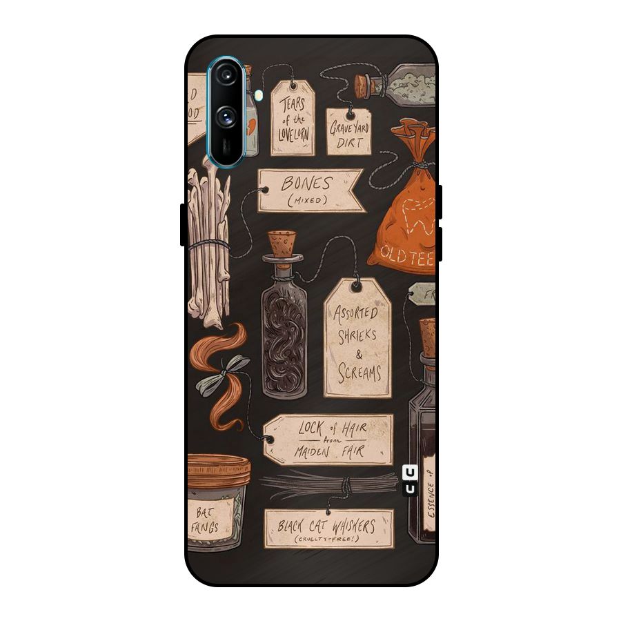 Asorted Shreks Metal Back Case for Realme C3