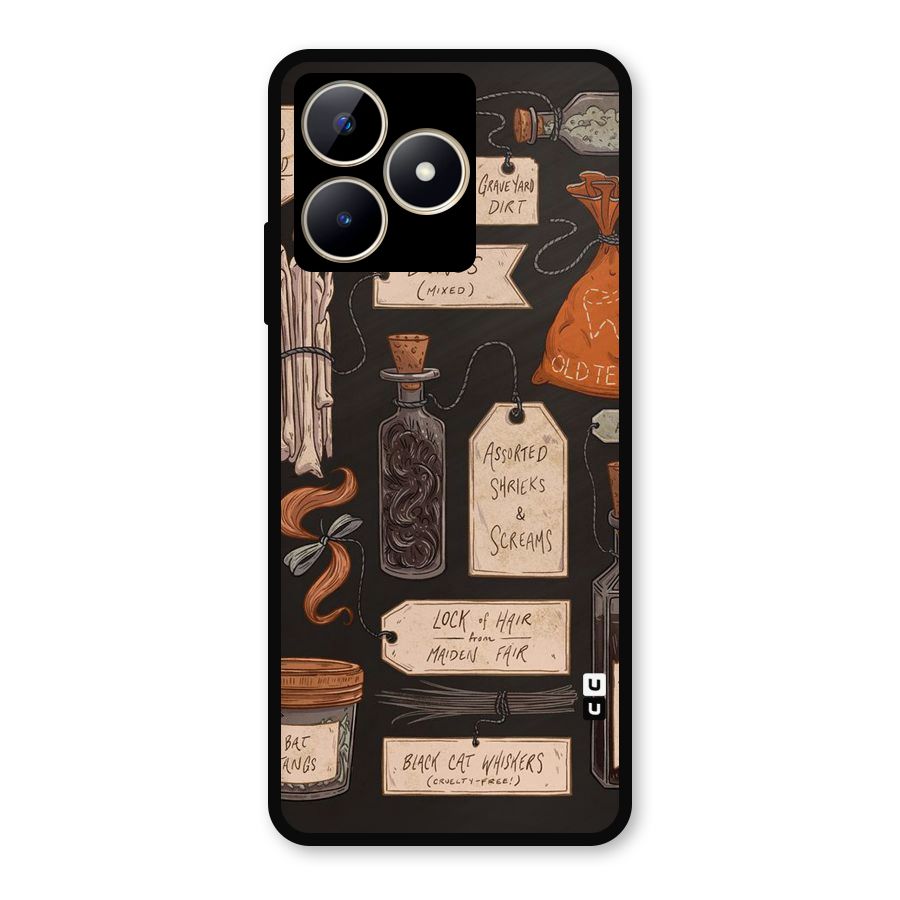 Asorted Shreks Metal Back Case for Realme C53