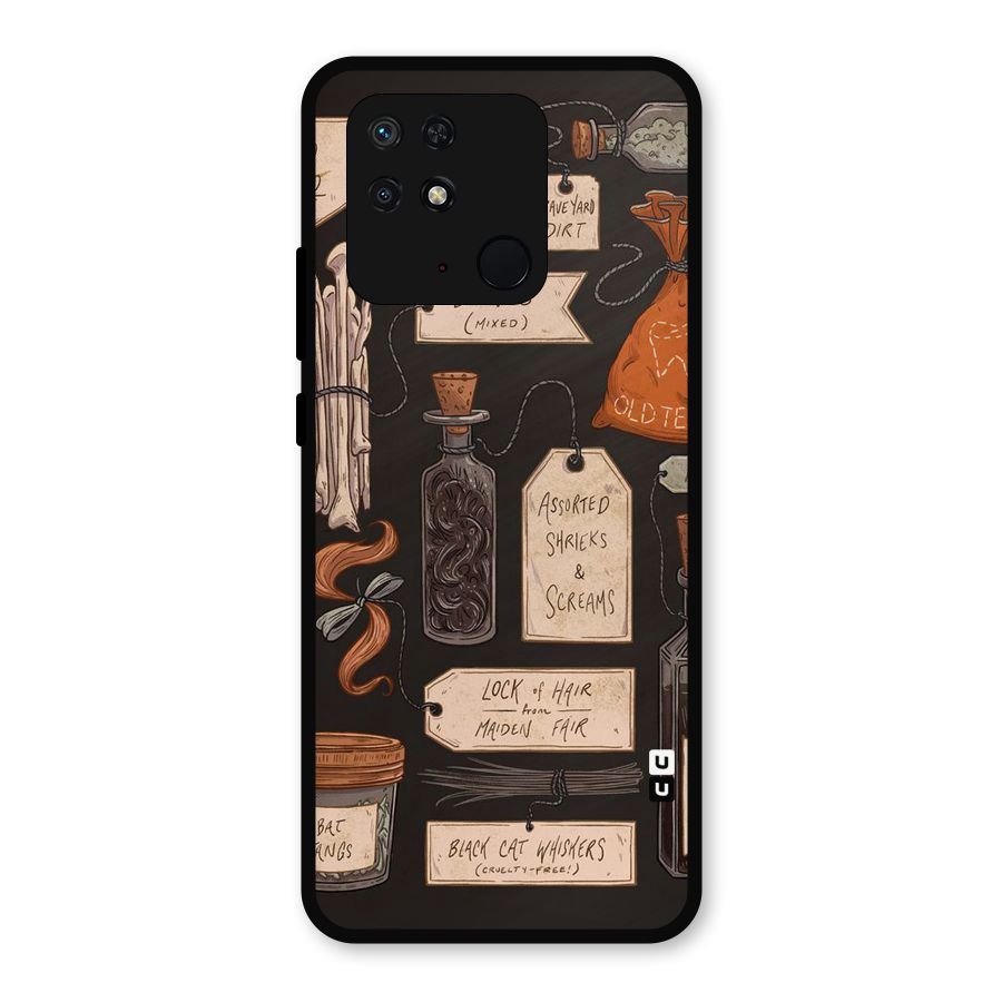 Asorted Shreks Metal Back Case for Redmi 10