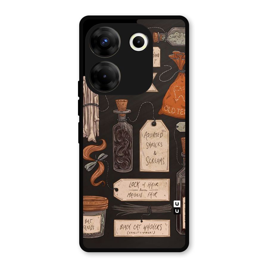 Asorted Shreks Metal Back Case for Tecno Camon 20