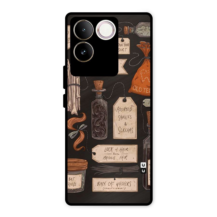 Asorted Shreks Metal Back Case for Vivo T2 Pro