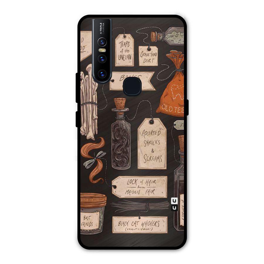 Asorted Shreks Metal Back Case for Vivo V15