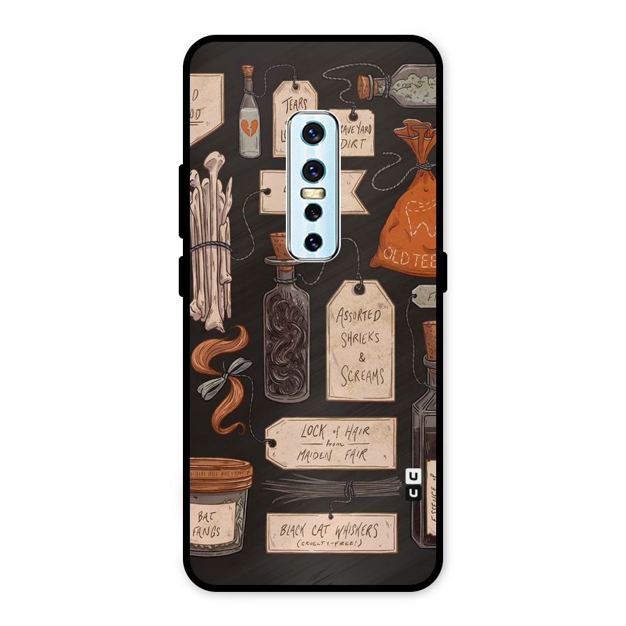 Asorted Shreks Metal Back Case for Vivo V17 Pro