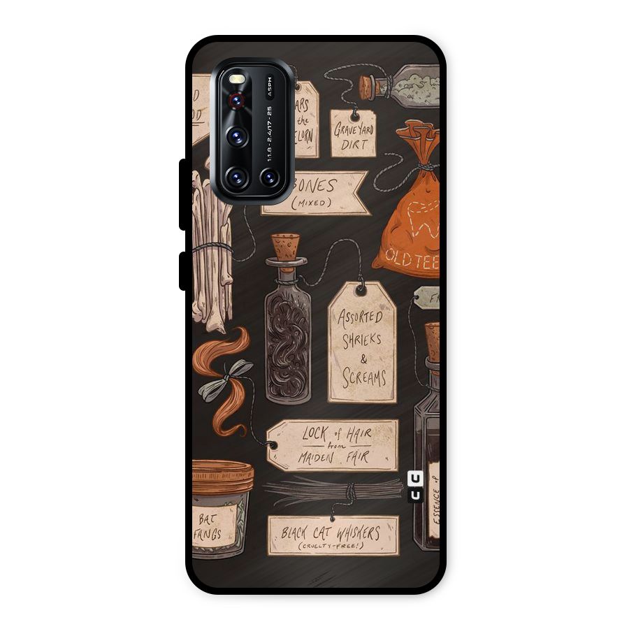Asorted Shreks Metal Back Case for Vivo V19