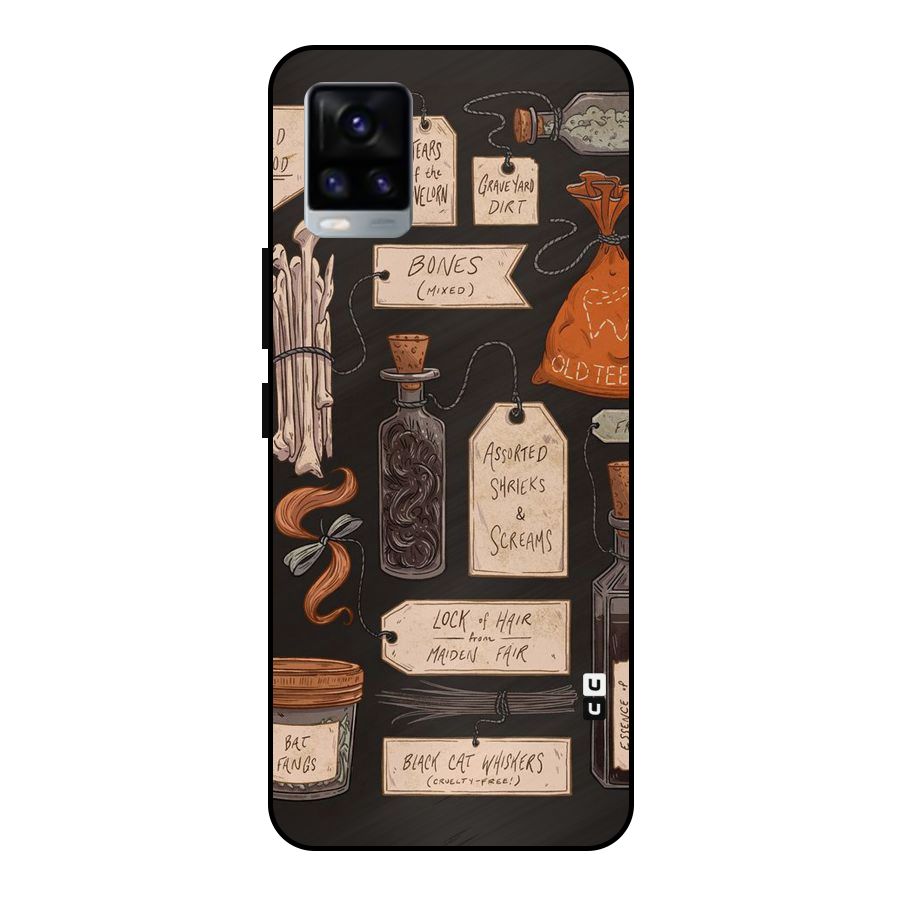 Asorted Shreks Metal Back Case for Vivo V20 2021