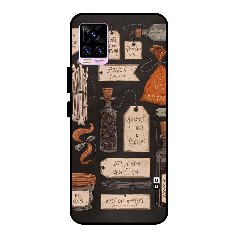 Asorted Shreks Metal Back Case for Vivo V20 Pro