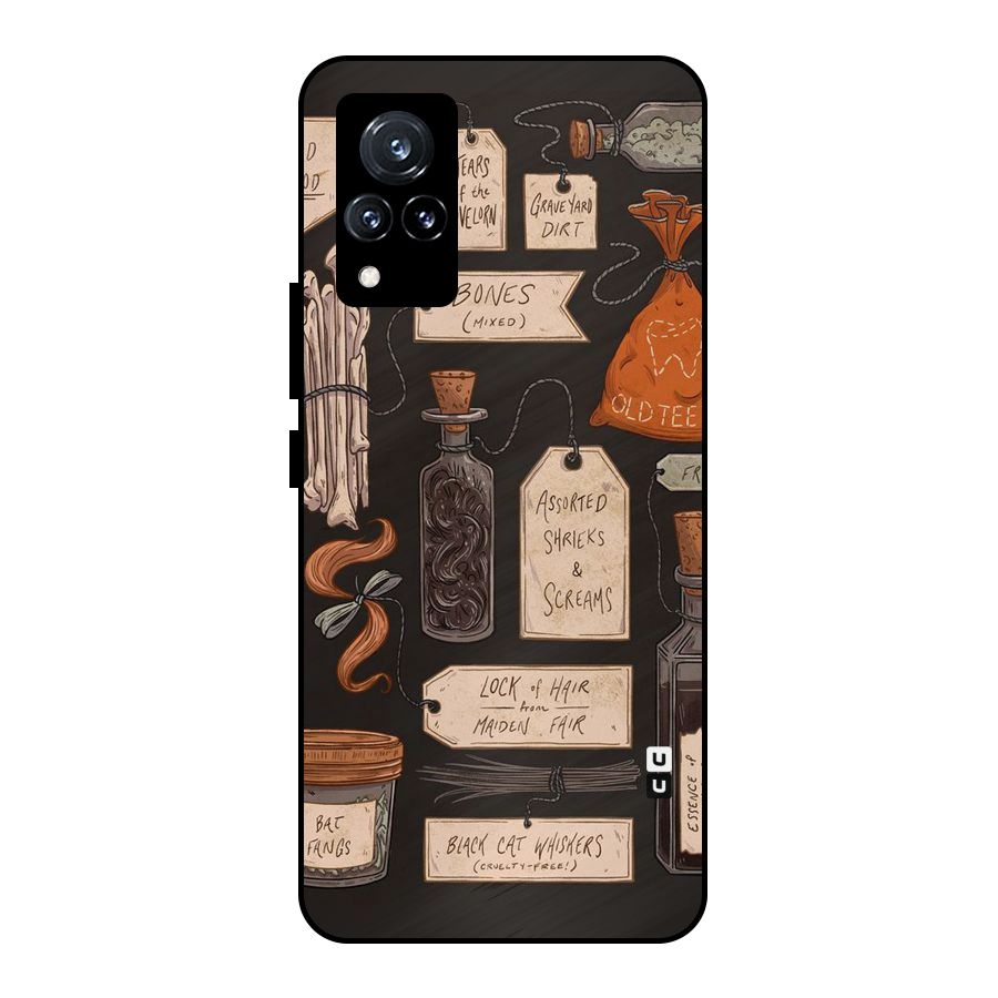 Asorted Shreks Metal Back Case for Vivo V21 5G