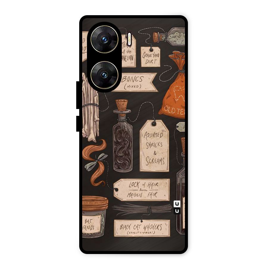 Asorted Shreks Metal Back Case for Vivo V29e