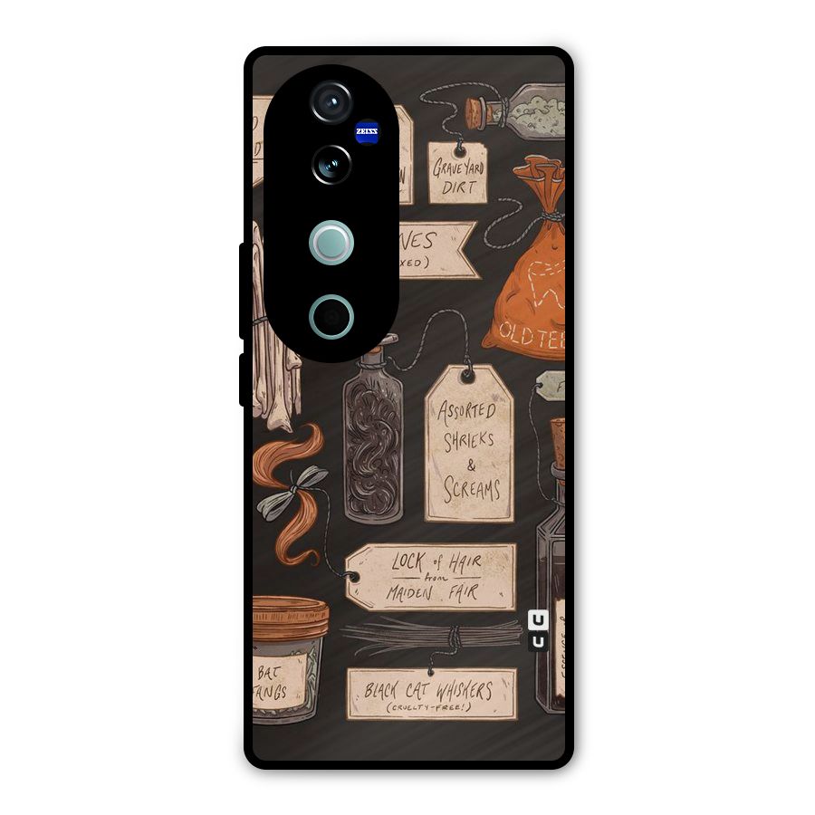 Asorted Shreks Metal Back Case for Vivo V40 Pro