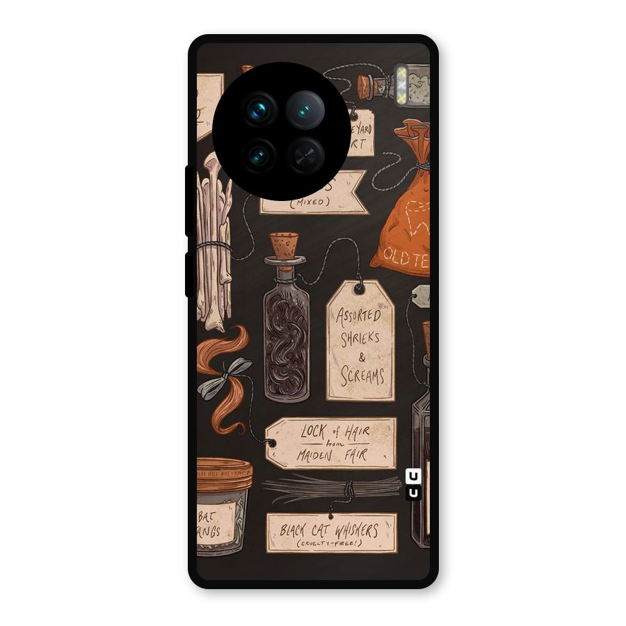 Asorted Shreks Metal Back Case for Vivo X90